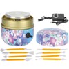 Mini Pottery Wheel Machine Children Small DIY HandMade Clay Craft