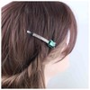 Allereyae Rhinestone Wedding Hair Pins Barrette Crystal Hair Barrette Clip