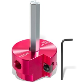 1-1/2-Inch Head Plastic Pipe Fitting Reamer with 3/8-Inch Hex Shaft, PVC Fitting Saver for PVC, SCH40, ABS, CPVC Water Lines, Drain Lines, Vent Lines, Fit into Standard 1/2" Drills