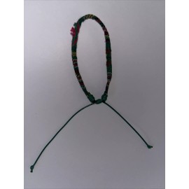 Boho NEW BOHO BRAID THREAD FRIENDSHIP BRACELET ADJUSTABLE THICKER GREEN