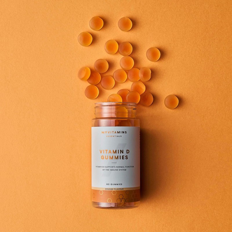 Vitamin D Gummies 25mcg - Support Immune System, Bone Health