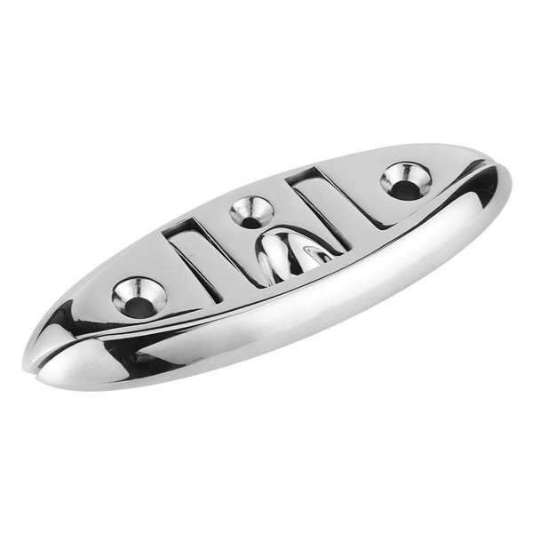 Marine Hardware, 5in Folding Flip Up Cleat 316 Stainless Steel