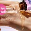 Organic Castor Oil Rose Quartz Roller Ball, 100% Pure Cold-Pressed