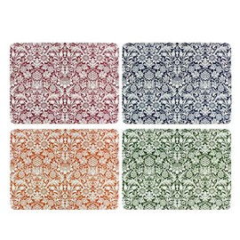 Lesser & Pavey 4pcs William Morris Sunflower Cork Back Placemats Table Protect Heat Resistant