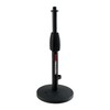 Gator Frameworks Desktop Mic Stand with Round Base and Twist