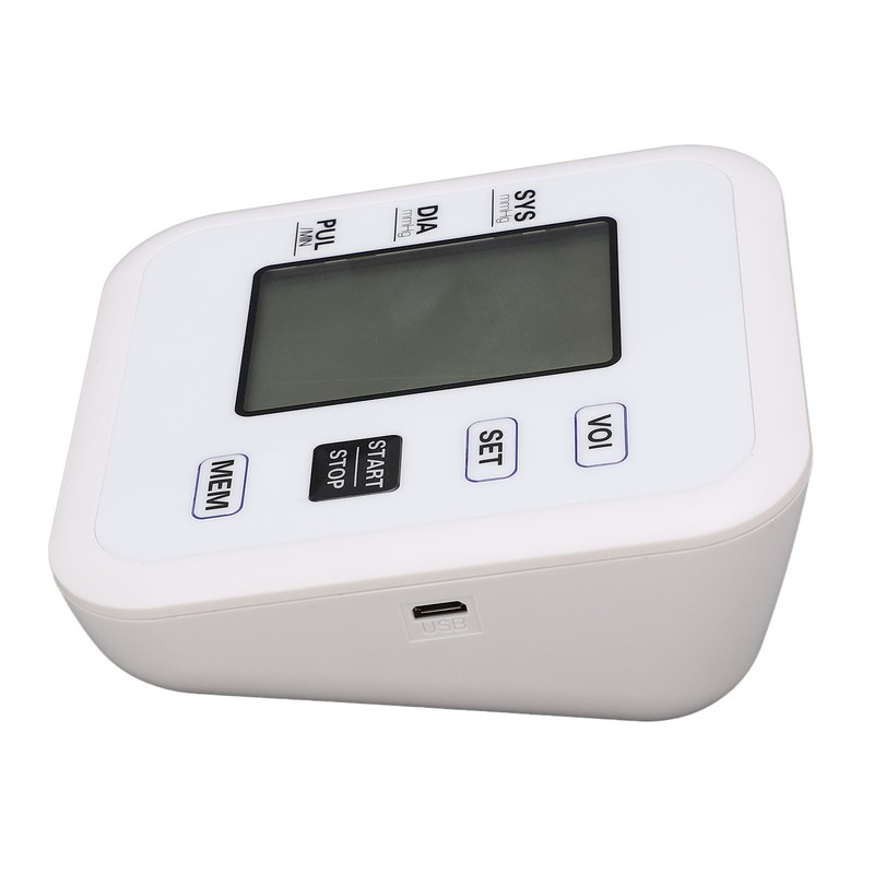 Blood Pressure Machine Large Display Voice Announcement Irregular Heartbeat Detection