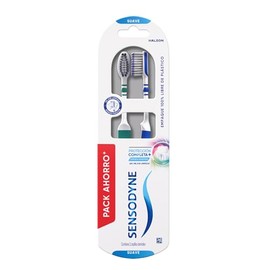 Sensodyne Cepillo de Dientes para Dientes Sensibles Protección Completa, Suave, 2 Unidade