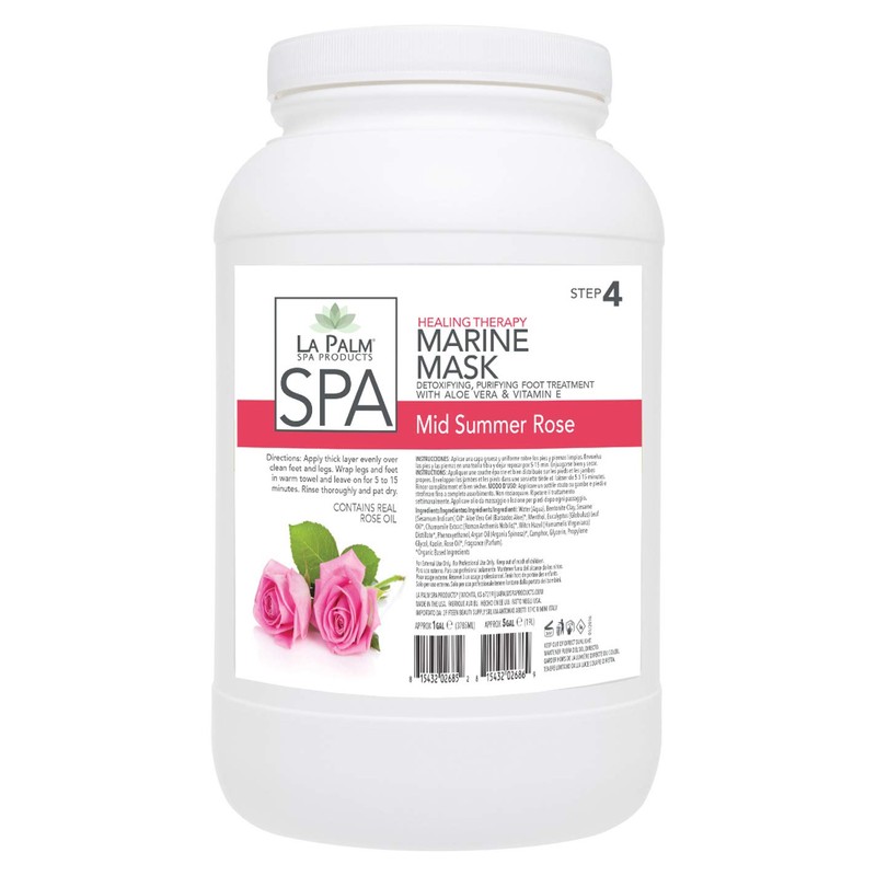 La Palm Máscara marina 1 galón (rosa media)