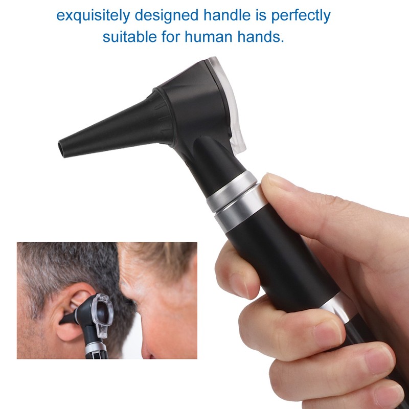 Multi Function Ear Inspection Otoscope Pupil Oral Fundus Home Flashlight