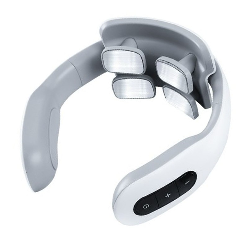 Electric Pulse Neck Massager with Heat Broadcast Relieve Soreness Reduce
