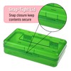 Mr. Pen- Clear Pencil Boxes, 12 Pack, Colorful, Snap-Tight Lid,