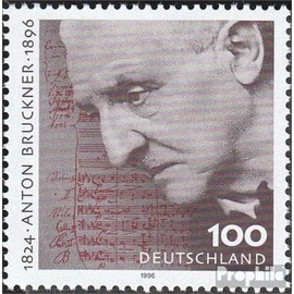 Prophila Collection BRD (BR.Deutschland) 1888 (Complete Edition) Mint NH ** MNH 1996 Anton Bruckner (Stamps for Collectors) Music/Dance