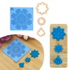 GOTO CLAY TOOLS Mandala Texture Mat for Polymer Clay Earring,