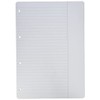 BRUNNEN A4 Ring Binder Loose Leaf Refill Pad 25 Lines