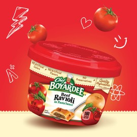 Chef Boyardee Beef in Pasta Sauce Ravioli, 7.5 Ounce (Pack of 12)