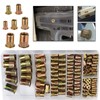 Trimming Shop Flat Head Flange Rivet Nuts Threaded Inserts Anchoring