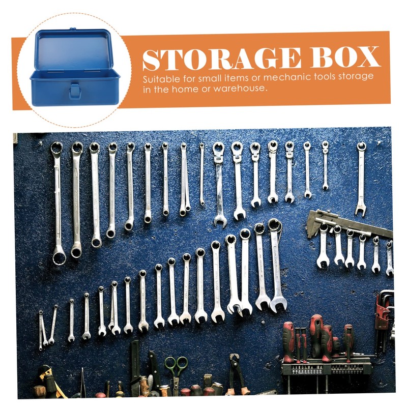 Metal Tool Box, Portable Tool Box, Tool Chest, Small Tool