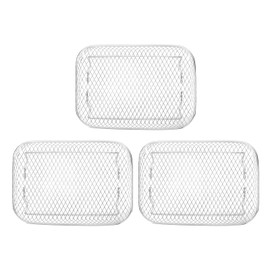 3 Layer Fryer Grilling Rack Stainless Steel Fryer Stakable Racks Household Kitchen Accessories