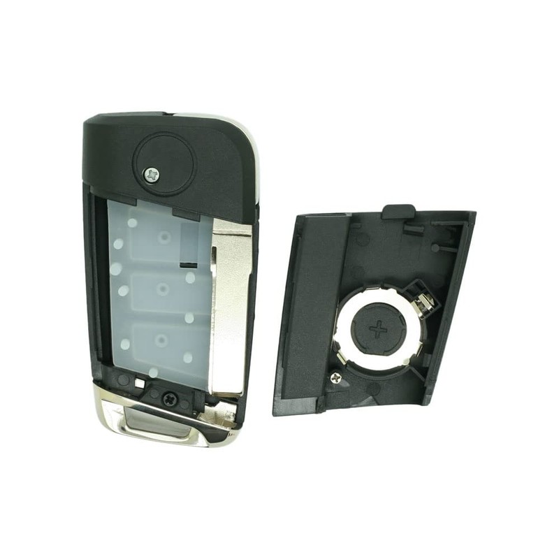 BROVACS Modified Upgraded Key Shell Compatible with VOLKSWAGEN Golf Jetta