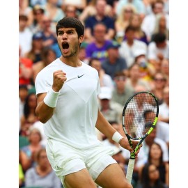 Champion 8x10 Photo CARLOS ALCARAZ Tennis Wimbledon French Open Champion Grand Slam