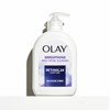 Olay Face Wash, Daily Facial Cleanser with Retinol, Peptides &