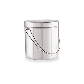 Neelam Stainless Steel 13 22G Milk Pot, 2600 ml, Silver