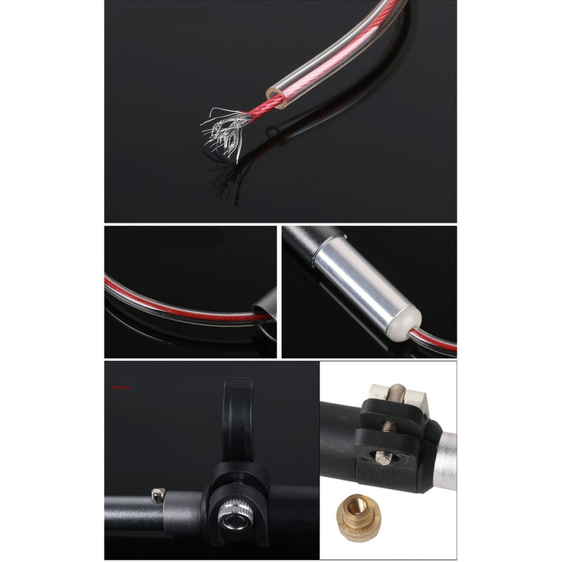 Hiking Stick Aluminum Alloy Portable Lightweight Telescopic Walking Stick for