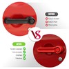 CheroCar for Jeep JK Door Handle Cover Kit & Tailgate