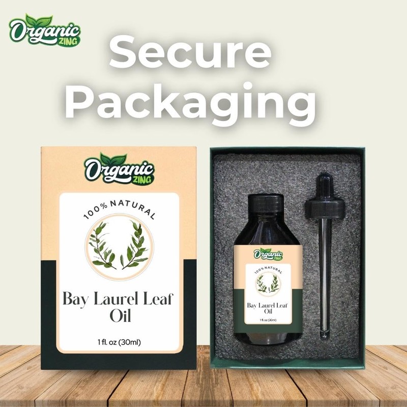 Organic Zing Bay Laurel Leaf (Laurus Nobilis) Oil | Pure