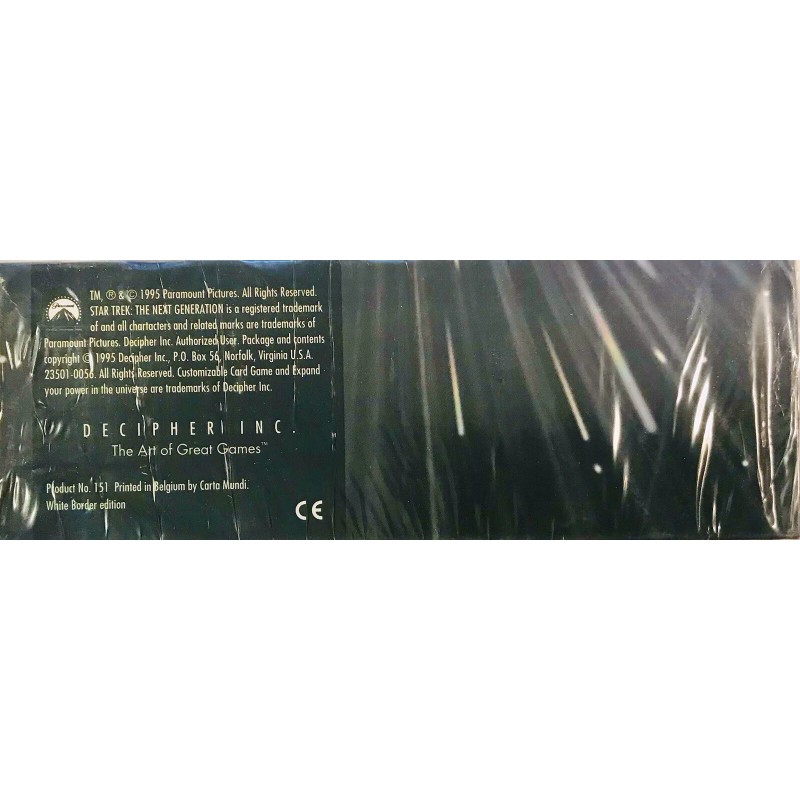 1995 Decipher Star Trek The Next Generation CCG Sealed Booster