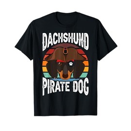Dachshund Pirate Dog T-Shirt