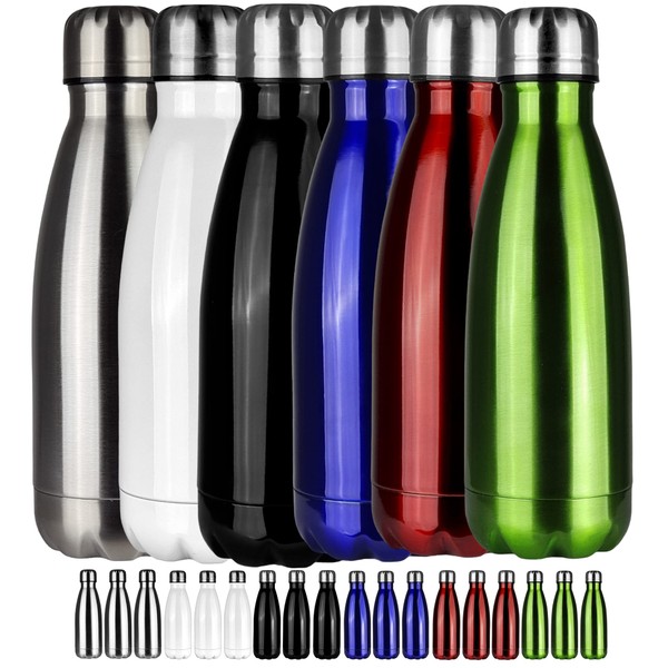 Stainless Steel Drinking Bottle - Set of 3 Bottles -