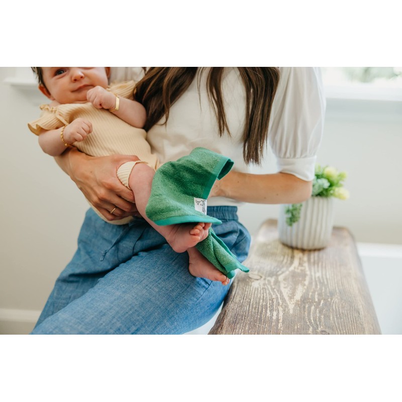 Copper Pearl 6 Ultra Soft Baby Bath Washcloths Premium Large