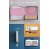 Life Pocket Smart Wallet Genuine Leather Bifold Men's Women's Mini