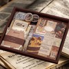 ASFWAGQ Scrapbook Accessory Set, Scrapbooking Paper Journal Set with A6