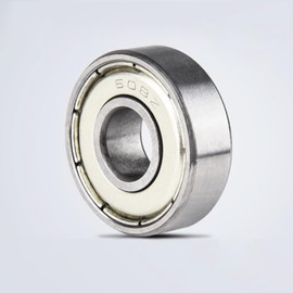 20 Pcs 608-ZZ Ball Bearings,Bearing Steel, Double Rubber& High RPM Support, Sealed Miniature Deep Groove Ball Bearings.