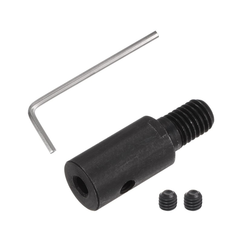 sourcing map Angle Grinder Motor Shaft Coupler M10 5 mm