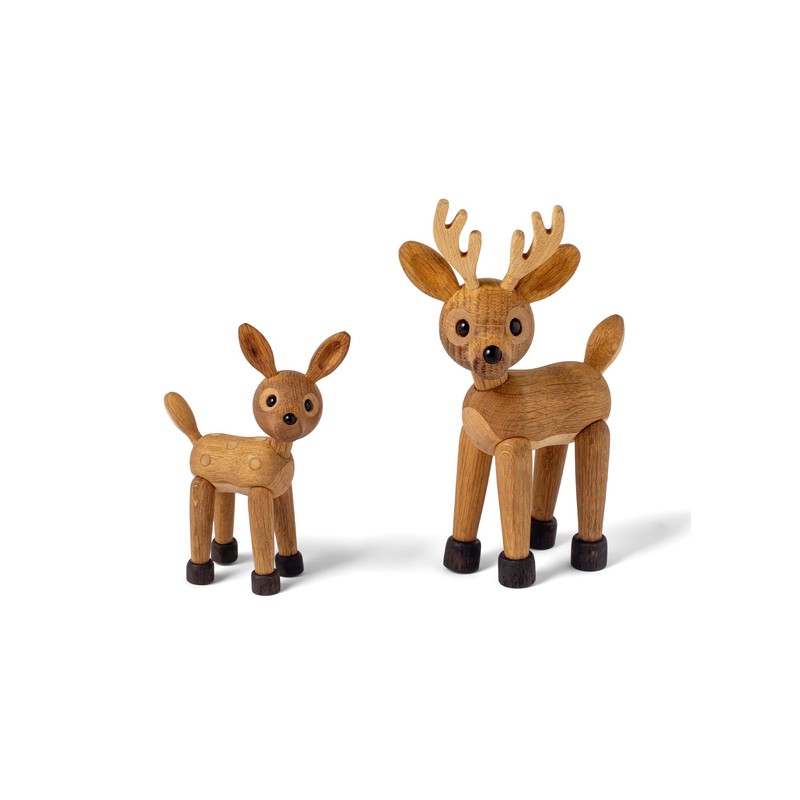 Spring Copenhagen Handmade Wooden Figurines - Spirit | Unique Oak,