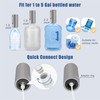 Universal Water-Bottle Pump Dispenser 5-Gallon: KitchenBoss Foldable Automatic Water Bottle