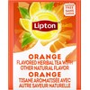 Lipton - Caffeine Free Orange Herbal Tea, 28 Tea Bags,