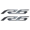 Reflective Motorcycle 3D Emblem Fairing Stickers Decal Compatible with Yamaha
