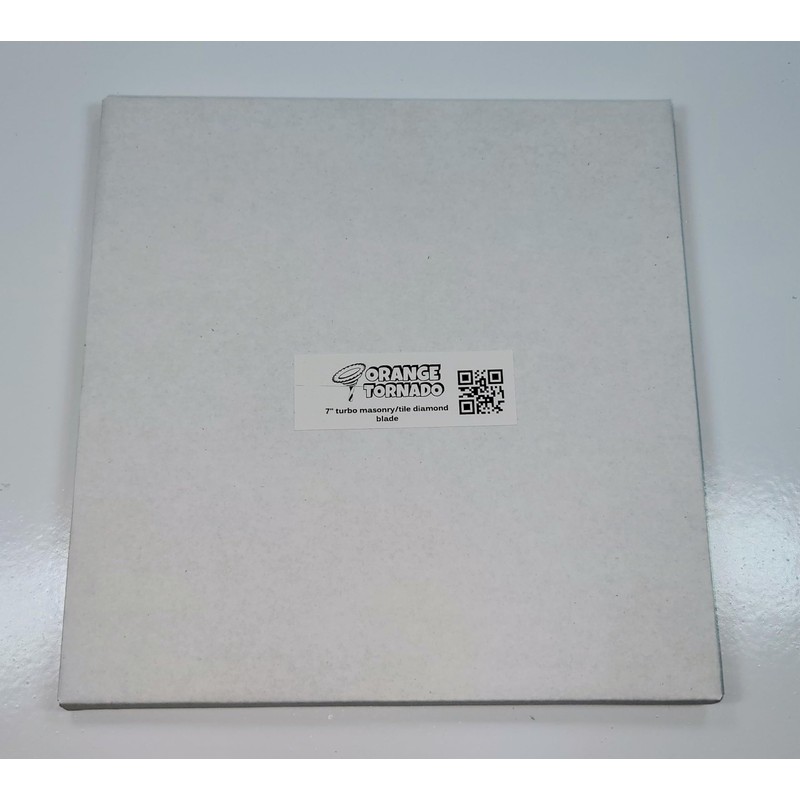 ORANGE TORNADO 7" Diamond Turbo Blade