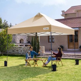 10x10' Commercial Pop UP Canopy Party Tent Folding Waterproof Gazebo Heavy Duty