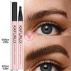 Waterproof Eyebrow Liquid Pen, 1 Count Long-lasting Precise Eyebrow Enhancers,