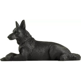 6 inch Black German Shepherd Dog Breed Collectible Figurine