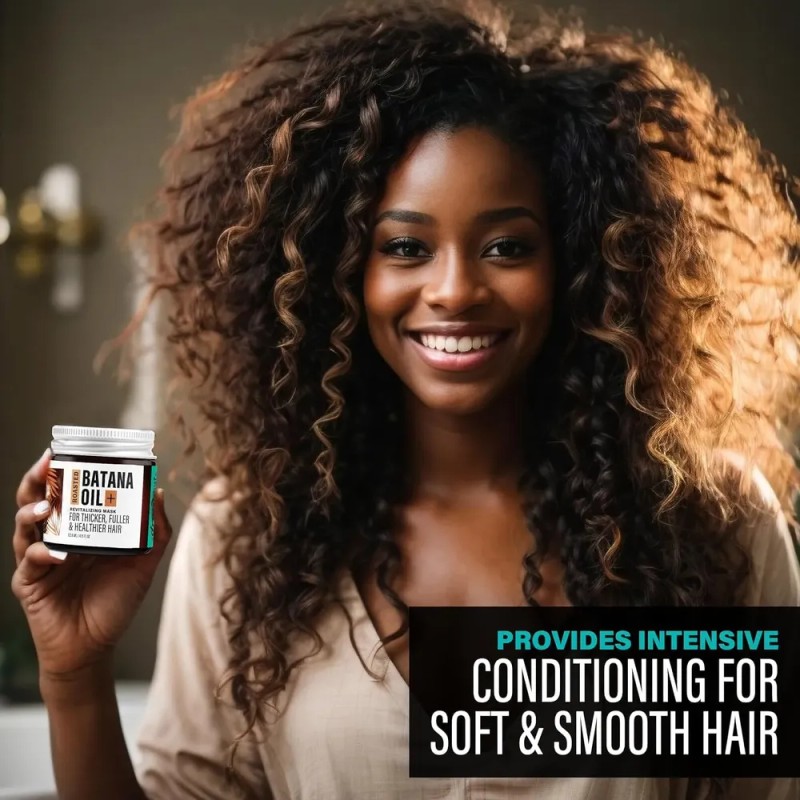 Mascarilla For El Crecimiento Del Cabello Con Aceite De Bat