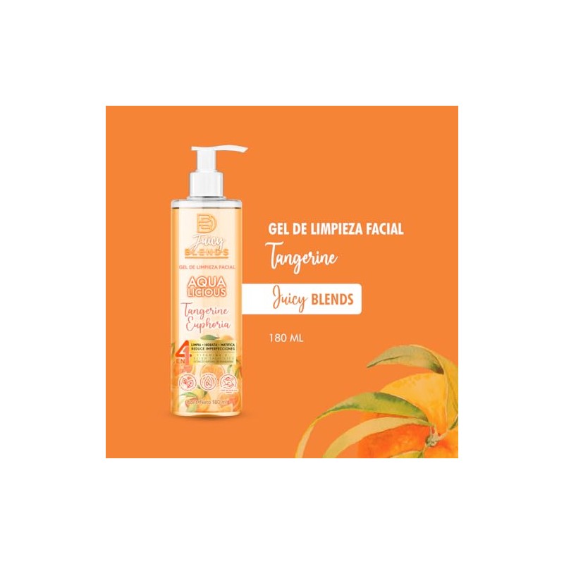 Gel de Limpieza Cuidado Facial 4 en 1 Tangerine Euphoria