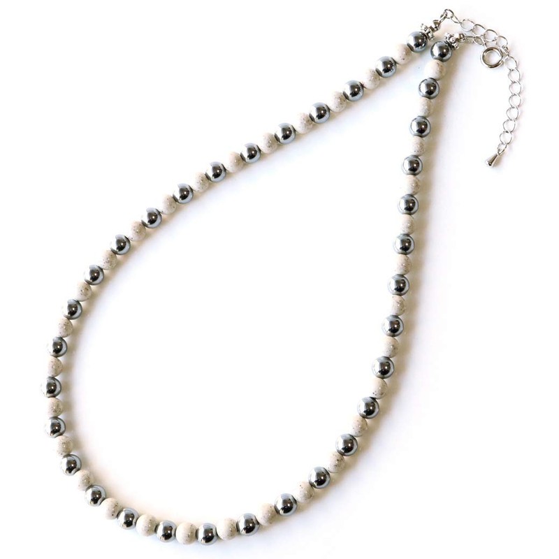 Terahertz Ore Northern Stone Necklace 0.2 inch (6 mm), Power