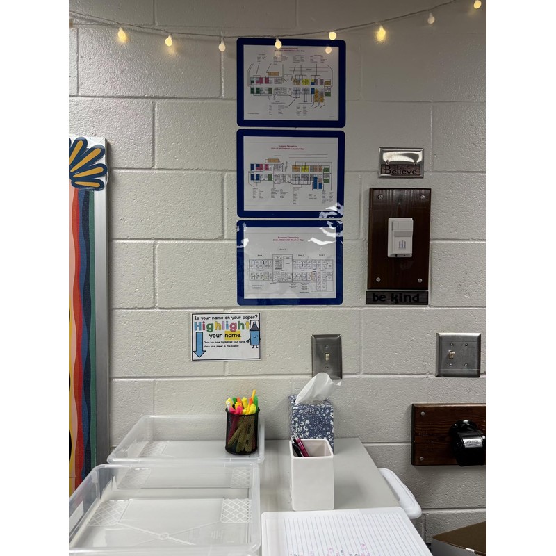 Fodeez Adhesive Wall Frames, Signs & Photo Frame Document Holder