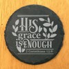 Faith and Hope: Laser Etched Inspirational Coasters: Finding Strength in